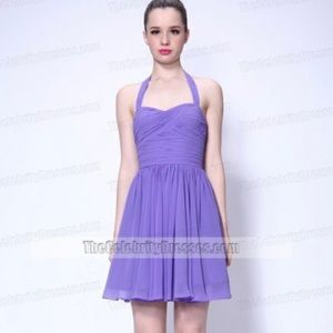 Celeb Purple Halter Dress (Taylor Swift Speak Now)